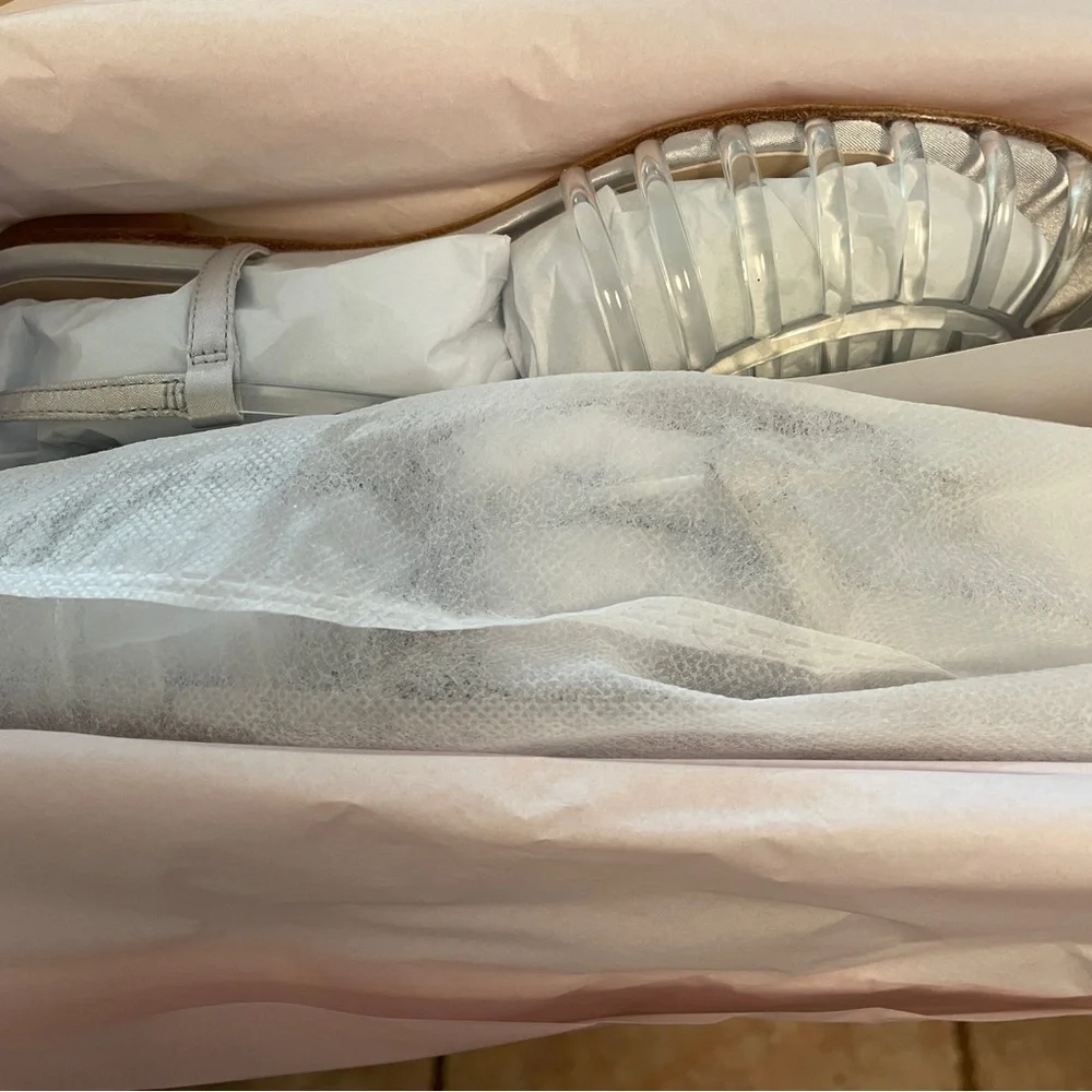 For Love And Lemons Clear Strappy Sandals - Picture 6 of 6